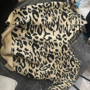 Leopard Print Sweater